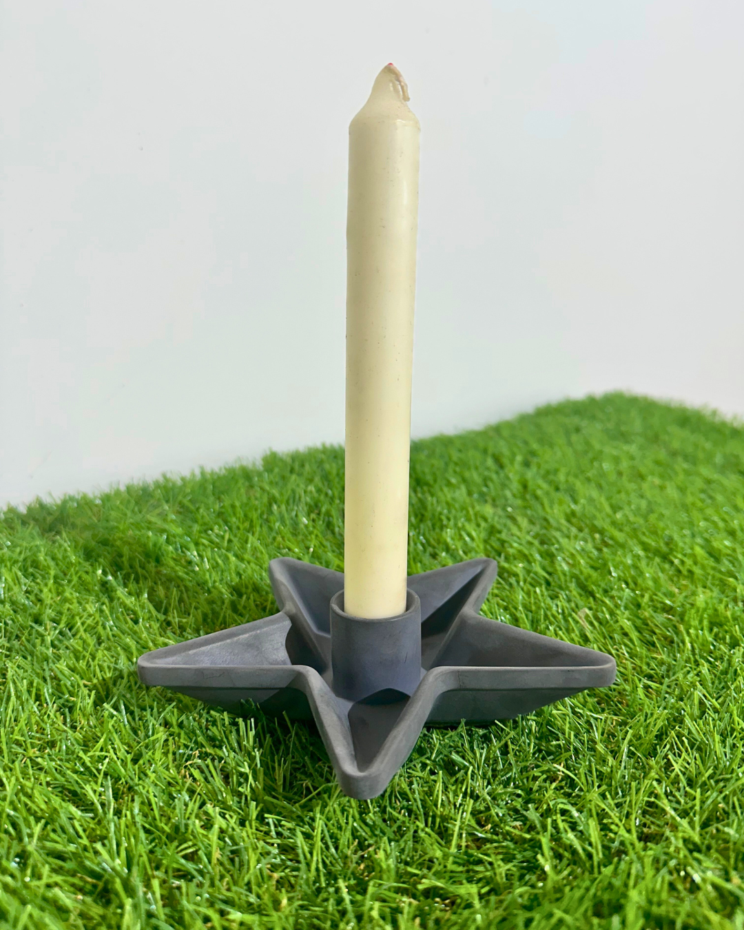 Stern-Kerzenhalter „Lichtblick“ inkl. Kerze